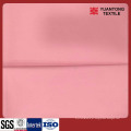 Poliéster rosa / tecido liso de algodão para a camisa